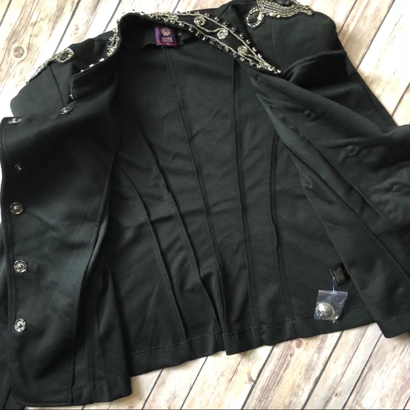 One left! Embellished Military Jacket - Picture 4 of 8